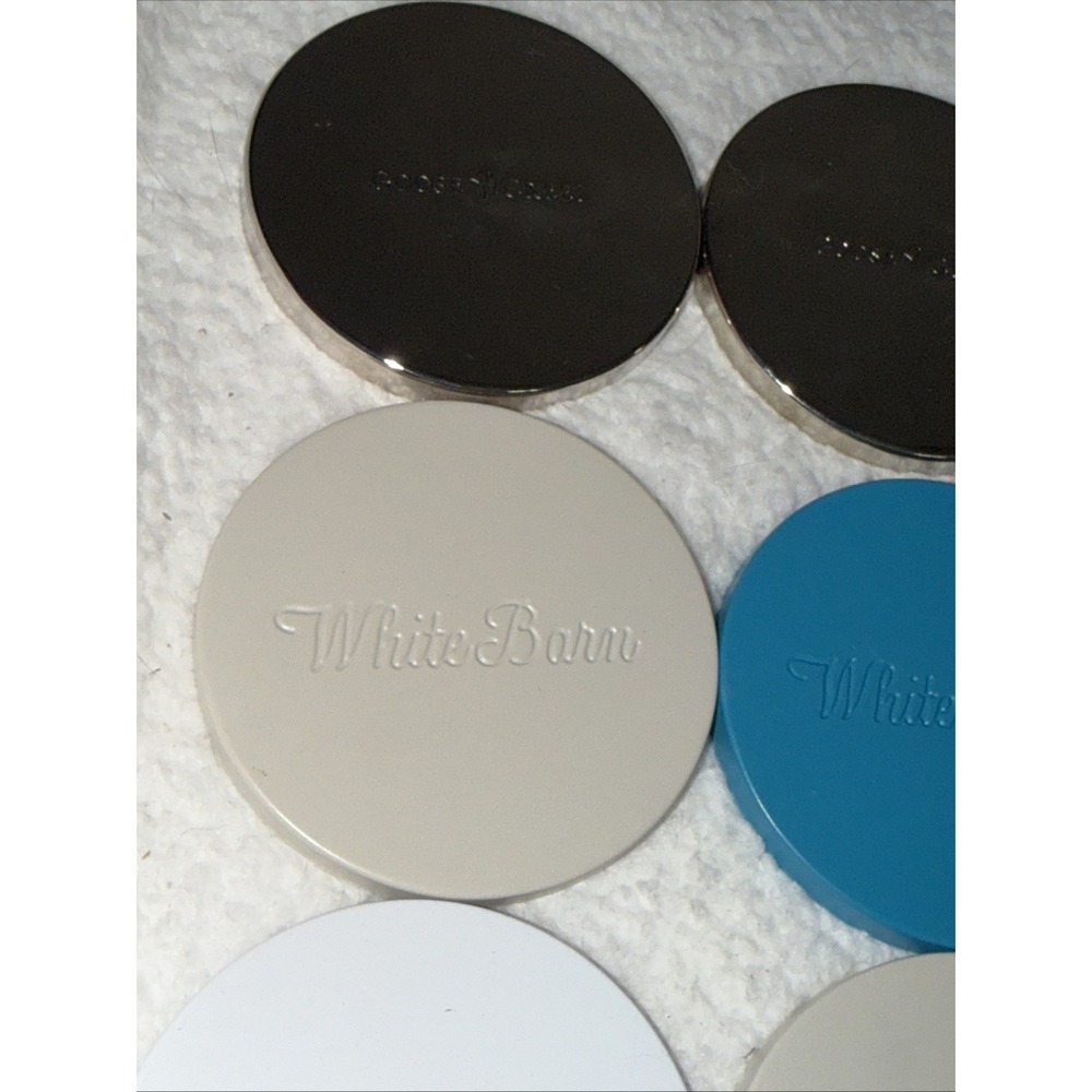 12 Bath & Body Works 3 Wick Candle Metal Jar Decorative Lids Lid Goose Creek‎ - Picture 6 of 16